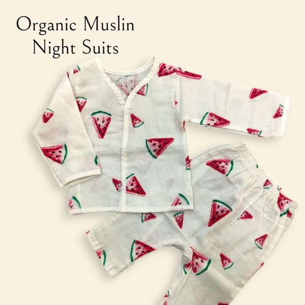 Muslin Organic Night Suits - Image 12