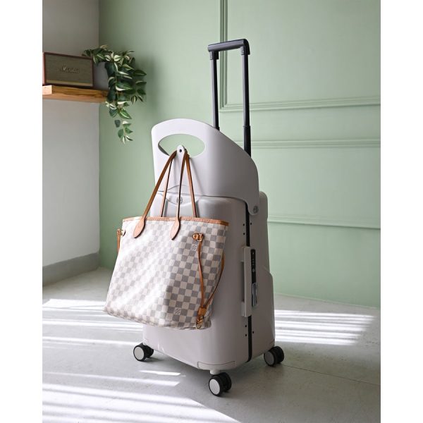 MIAMILY MIST GREY RIDE-ON TROLLEY CARRY-ON LUGGAGE 18 INCHES - Image 7