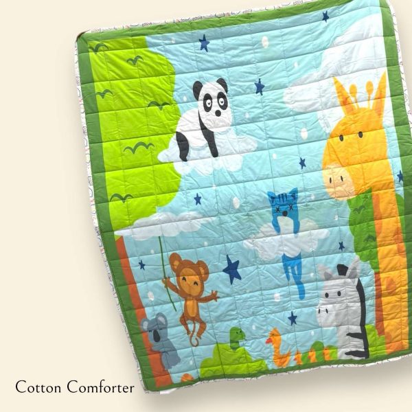 Cotton Comforter Dohar Quilt for 0-5 year Kids - Image 3