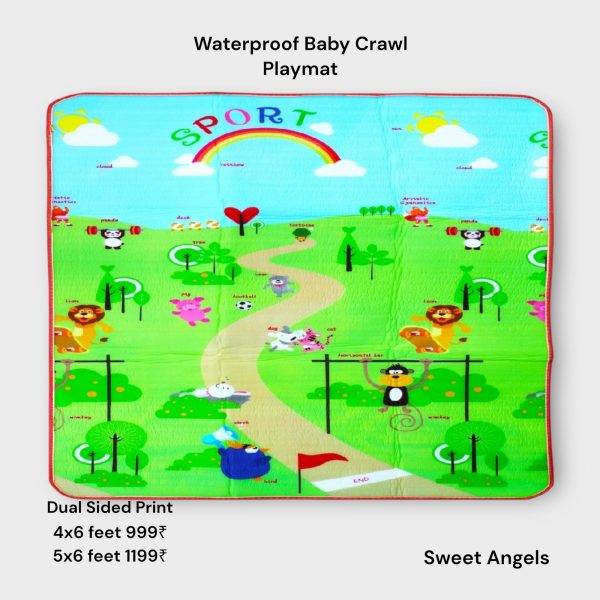 Crawl Play Mat for babies and kids playtime - Image 6