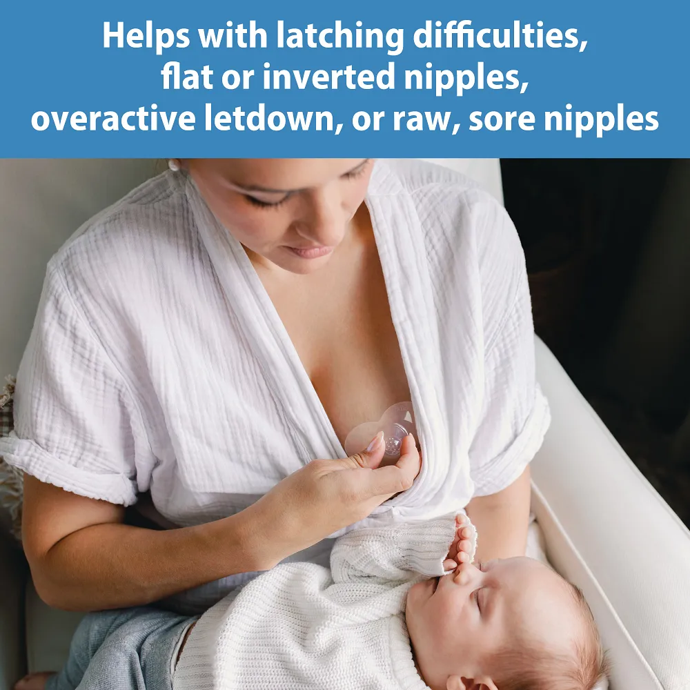 Silicone Nipple Shields for Breastfeeding | BPA-Free Nursing Comfort - Image 3