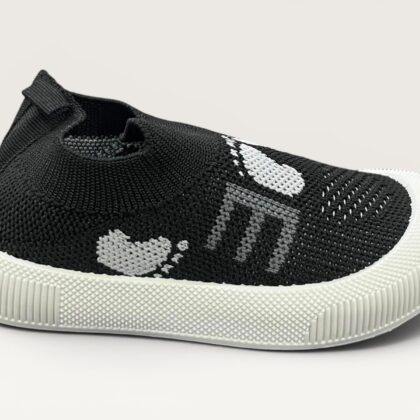 Black Pull Up Shoes 1-3 years