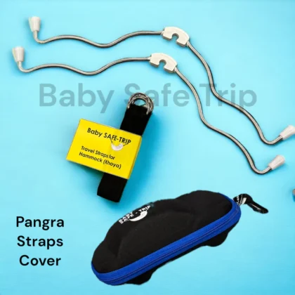 Baby Travel Straps and Pangra set for Car Cradle