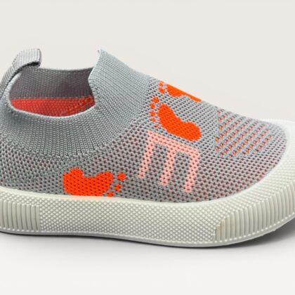 Grey pull up shoes 1-3 years