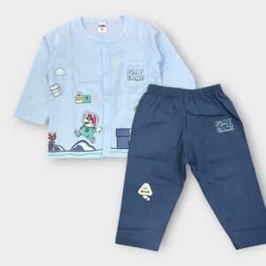 Mario print jogger set 0-2 years