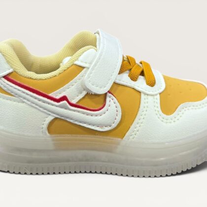 Yellow sports light weight shoes 1-3 years