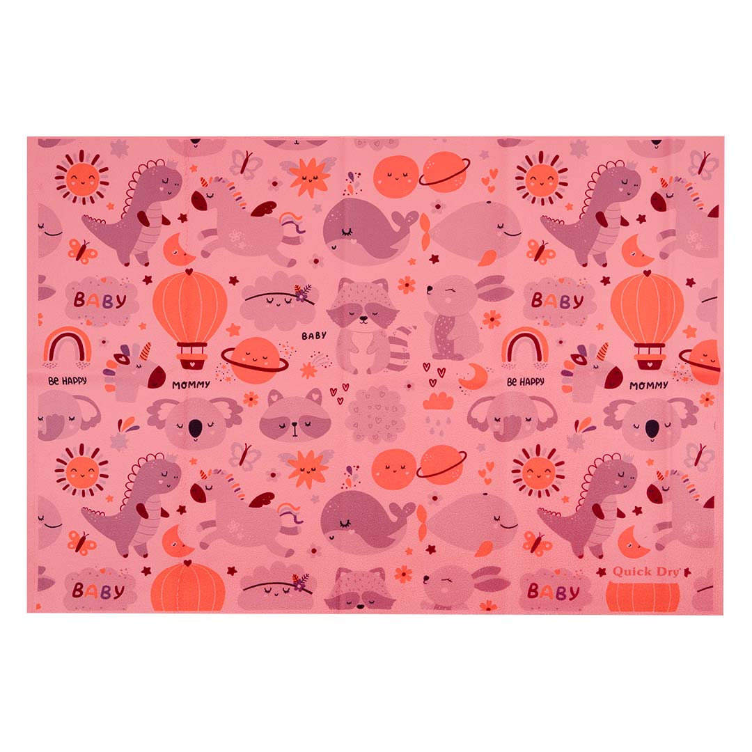 QUICK DRY Printed Baby Dry Sheet assorted prints - Image 2