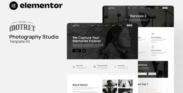 Motret – Digital Marketing Elementor Template Kit
