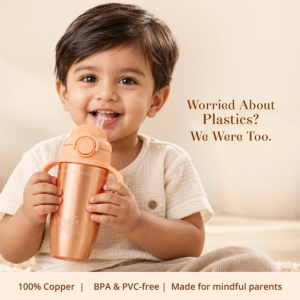 Tiny Tamba Pure Copper Sipper for Kids