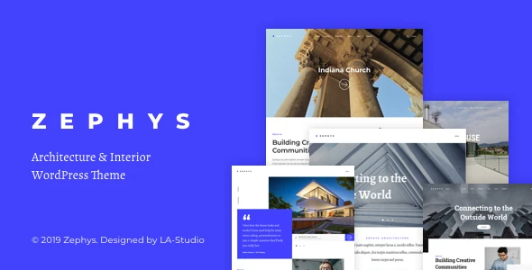 Zephys – Architecture WordPress Theme