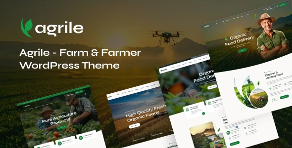 Agrile – Farm & Farmer WordPress Theme