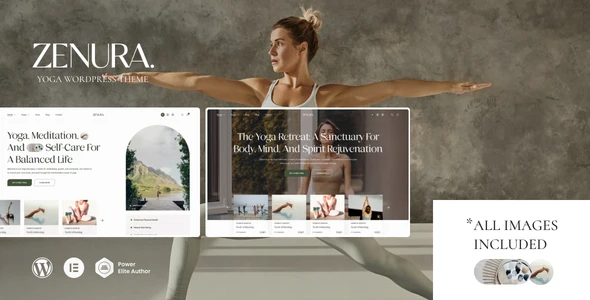 Zenura – Yoga WordPress Theme