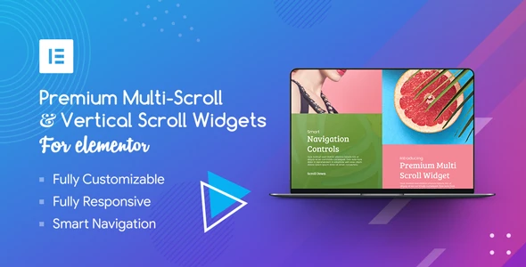 Premium Multi-Scroll & Vertical Scroll Widgets for Elementor