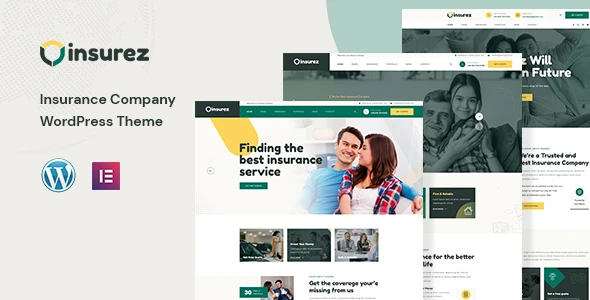 Insurez – Insurance Company WordPress Theme