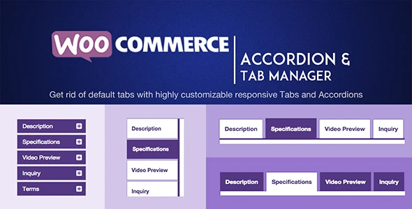 WOOATM- WooCommerce Accordions & Tab Manager