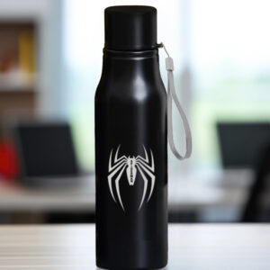Water Bottle - Engraving Spiderman